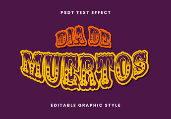 Orange And Yellow Decorative Circus Font Vintage Fancy Comic Text Effect