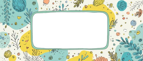 fantasy pastel invitation template