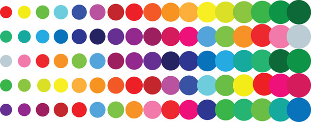 Set of colorful trendy color palettes flat template. Color Chart. Color Palette. Colorful trendy color palette. Pantone Color chart, palette. Collection palette of color swatches for web design