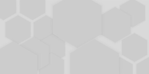 Fototapeta premium Modern abstract white square shape background. Elegant geometric shape overlay pattern with light shadow. Suit for wallpaper, cover, poster, banner, brochure, presentation, website, flyer