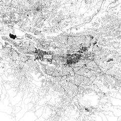 Fototapeta premium 3D illustration of city and urban in San José Costa Rica