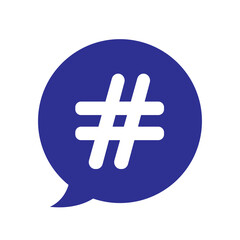 trending hashtag icon