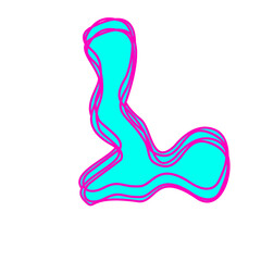 Font and number wave