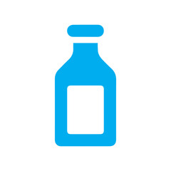 bottle reagent colored icon