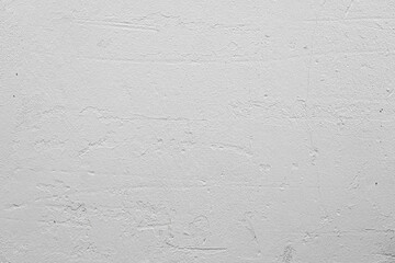White Rough Painted Concrete Wall Background Texture