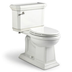 toilet bowl isolated on white