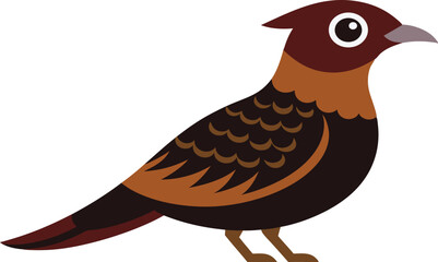 Beautiful nightjar bird resting in natural habitat with soft lighting and detailed plumage, perfect for wildlife, birdwatching, and nature-themed projects on stock photography platforms.