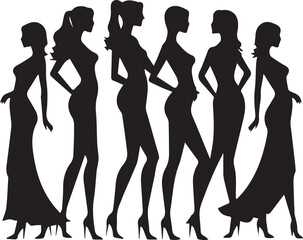 man and woman icon set collection 