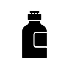 Bottle medicine syrup glyph icon