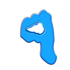 Font and number cloud