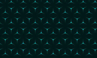 Fototapeta premium Glitter pattern design with luxury triangle shape | Gradient wheel pattern background template for decoration, corporate, presentation, technology, texture, fabric, packaging with teal color