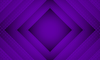 Obraz premium Abstract background with geometric shapes | Modern gradient light creative background template for banner, flyer, card, presentation, corporate, decoration, greeting, packaging, with violet color