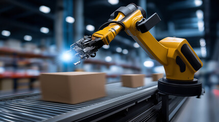 Automated Robot Systems for Efficient Cargo Sorting in Warehouses