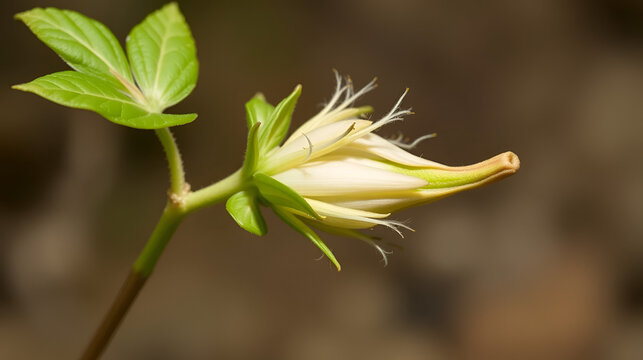 side view XuanShen or Scrophulariae Radix or Figwort Root