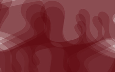 Modern red abstract backdrop featuring overlapping curves and flowing wave patterns. Suitable for technology themes, social media graphics, corporate branding, and web template