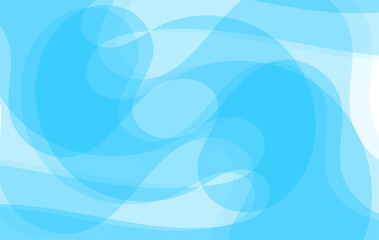blue abstract wave background featuring soft flowing curves and transparent overlapping shapes , for business presentations, technology themes, website backgrounds, posters, banners, design 