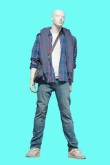 Fototapeta premium Full length male mannequin