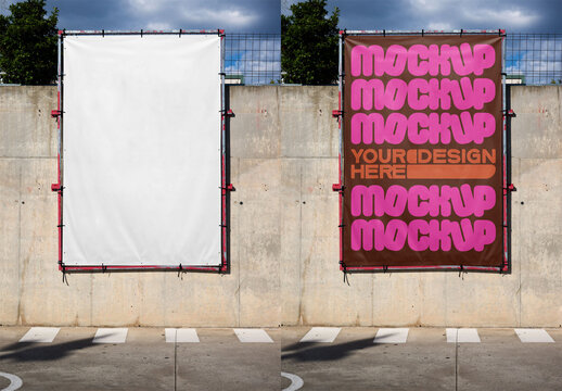 Outdoor Ad Display Mockup