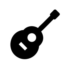 Guitar music icon vector illustration