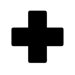 Obraz premium Alternative hospital icon vector illustration