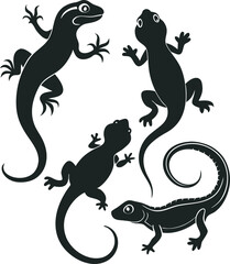 From vibrant reptiles, this collection captures the charm and diversity of lizards in artistic form