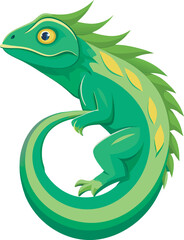 Fototapeta premium From vibrant reptiles, this collection captures the charm and diversity of lizards in artistic form
