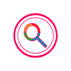 Magnifying glass icon