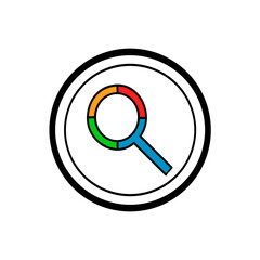 Magnifying glass icon