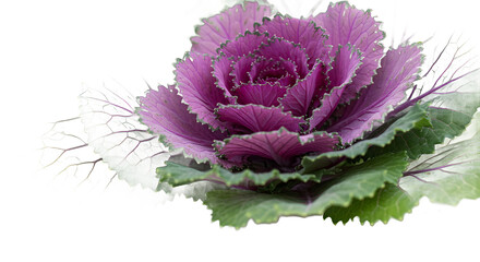 cabbage isolated on white background