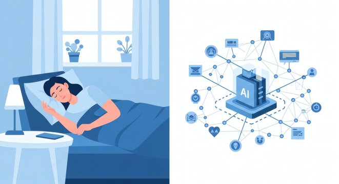 AI-Powered Sleep Analysis Improving Rest Through Smart Technology