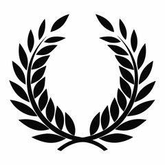 golden laurel wreath