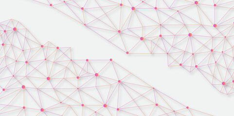 Abstract elegant background gray line texture. Polygonal Mesh Background Vector design digital technology concept Global network connection data structure. data concept, wallpaper. vector illustration © Azadur