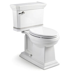 toilet bowl isolated on white