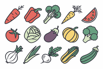 collection of vegetables