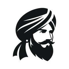 turban man vector 