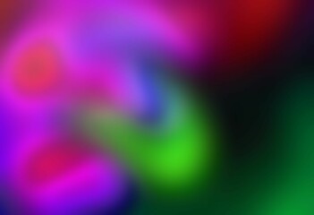 Abstract multicolored neon background. Bright saturated shades.
