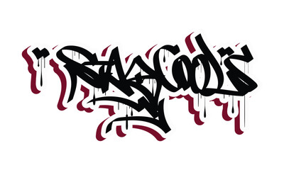 STAY COOLS graffiti tag style design