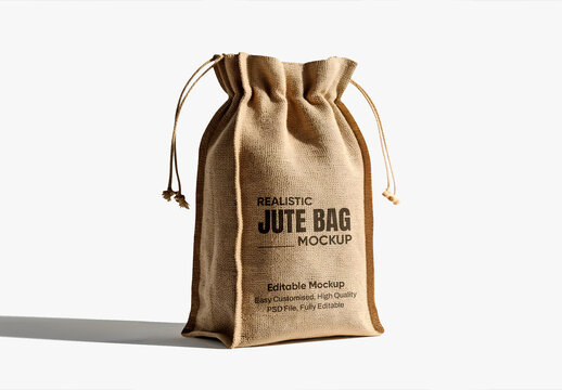 Jute Bag Mockup