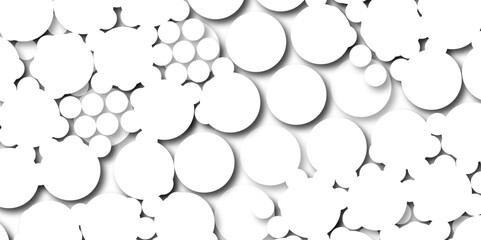 Fototapeta premium Abstract Honeycomb Wall Design. Mesh net isolated on white background. white and grey background, Modern abstract white background with circles. Gray abstract. Modern abstract white background.