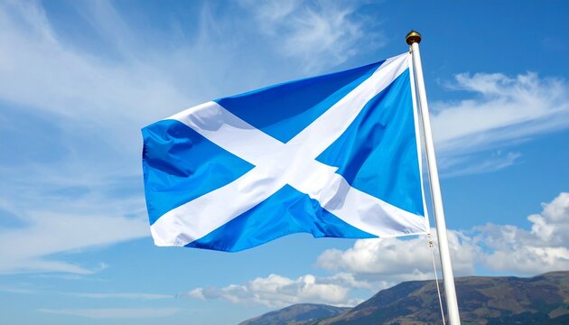 flag against blue sky - Powered by Adobe