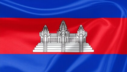 waving flag background