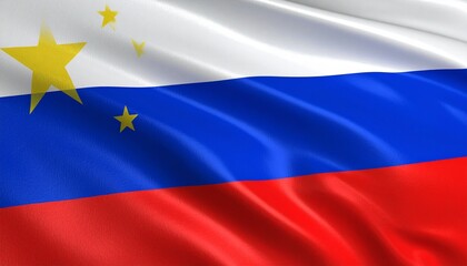 Fototapeta premium Waving Country flag Texture