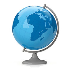 globe isolated on white