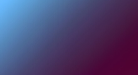 Fototapeta premium A gradient background transitioning from light blue to dark purple with a smooth color shift effect
