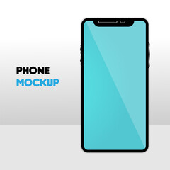 Modern Smartphone Set Vector Mockup