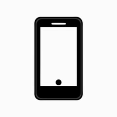 smart phone isolated on white background