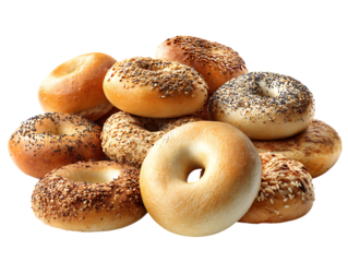 Crispy Flavorful Bagel Dishes With Rich Toppings