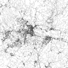 Fototapeta premium 3D illustration of city and urban in Perugia Italy