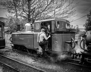 steam trains in snowdonia Wales