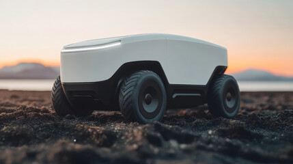 Futuristic Autonomous Vehicle: Self-Driving Electric Off-Road Rover
